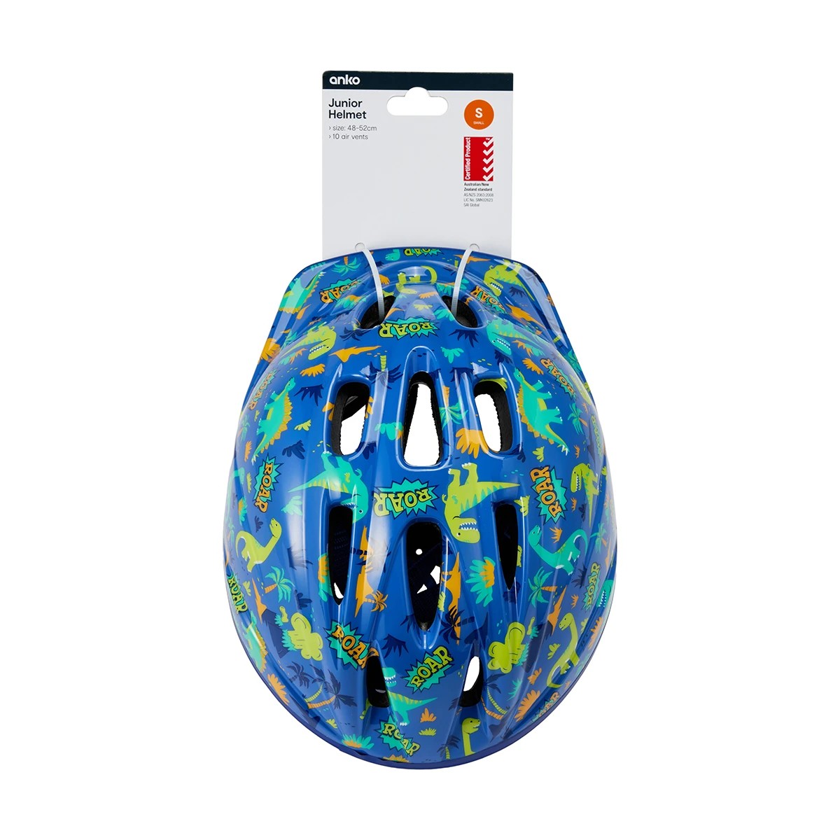 8 Junior Helmet - Small, Blue, 8 of 8