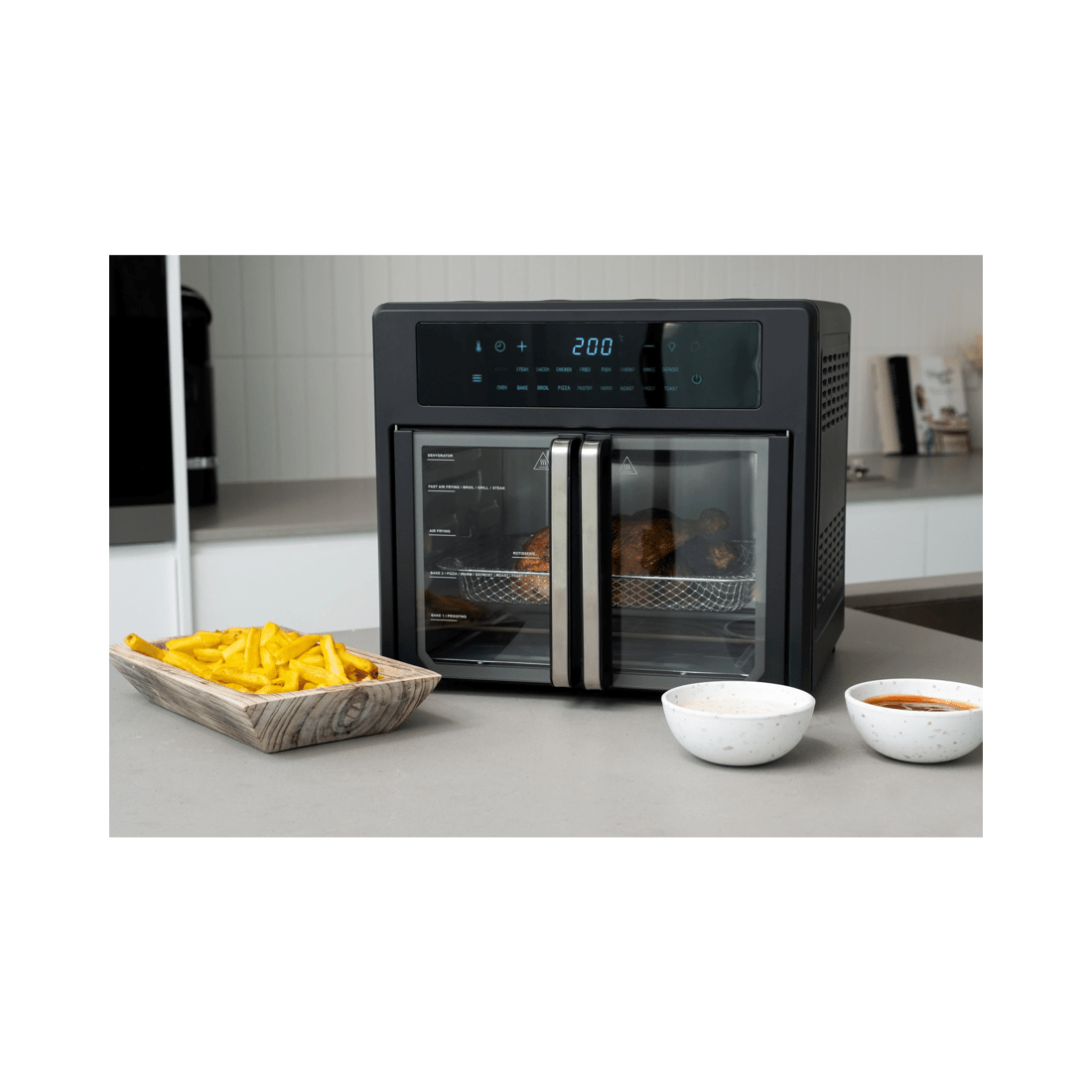 5 Healthy Choice 25L Air Fryer Convection Oven with 360 Cooking & French Doors, 5 of 6
