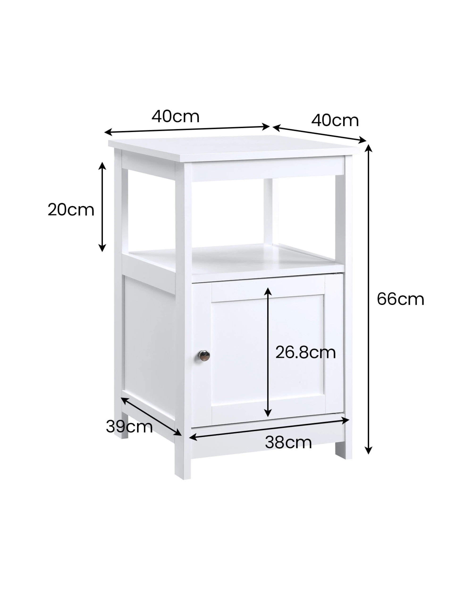 2 Sarantino Corina End Table, 2 of 8