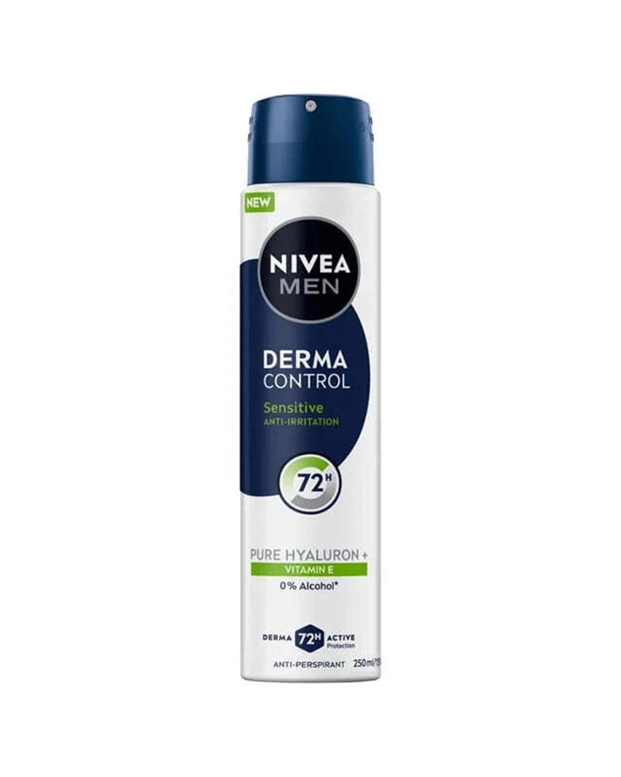 1 Nivea Men Derma Control Sensitive Aerosol Deodorant 250ml, 1 of 1