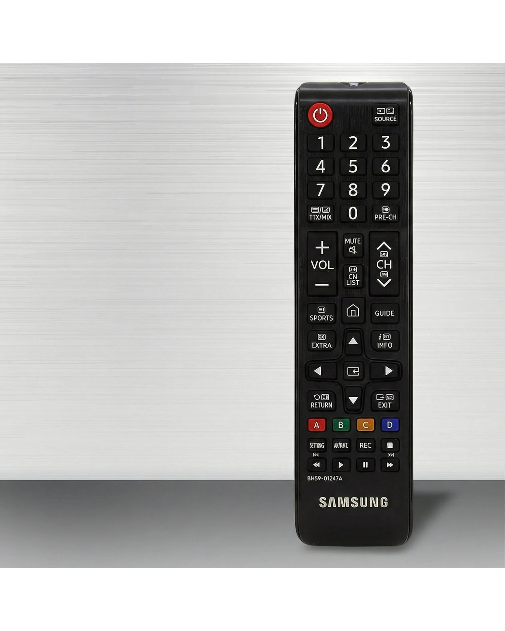 4 Samsung TV Replacement Remote Control BN59-01247A - Black, 4 of 4