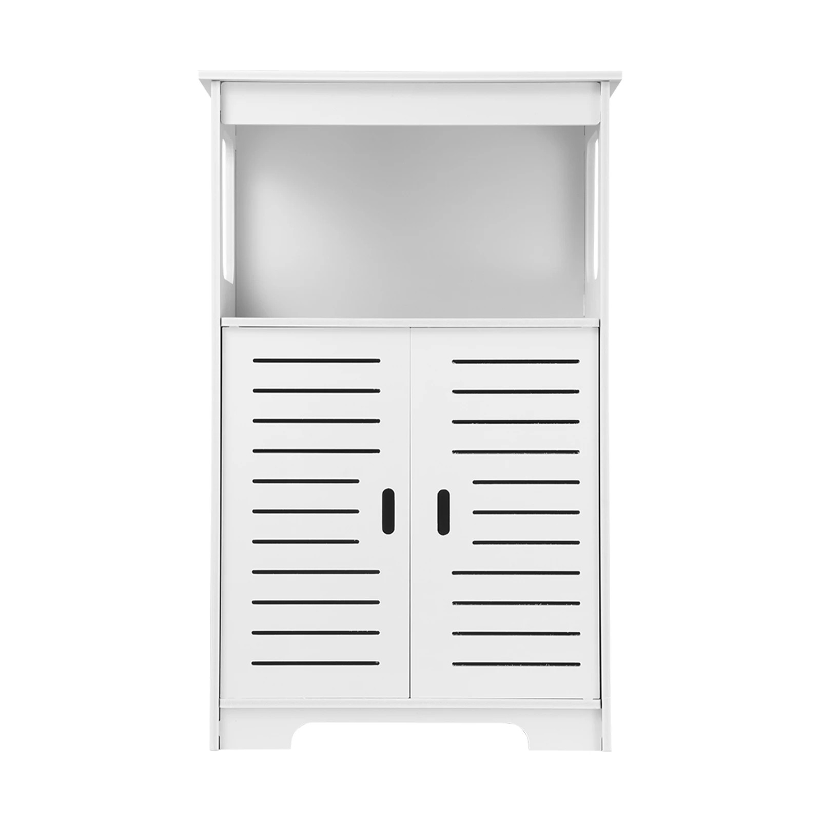 5 Ausway Freestanding Bathroom Cabinet Storage Shelf Organiser Stand Waterproof Cupboard, 5 of 7