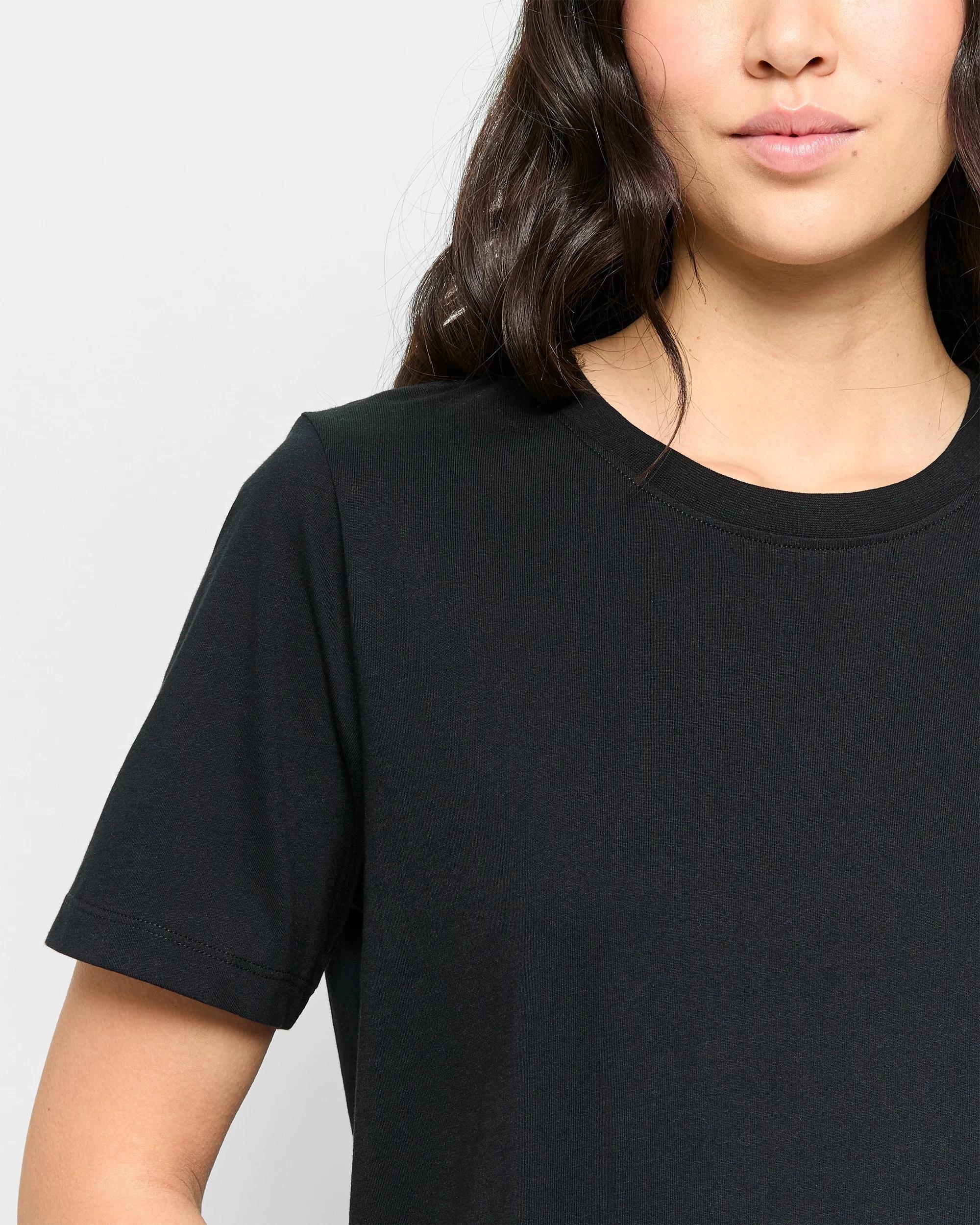 5 Target Australian Cotton Classic T-Shirt BLACK, 5 of 5