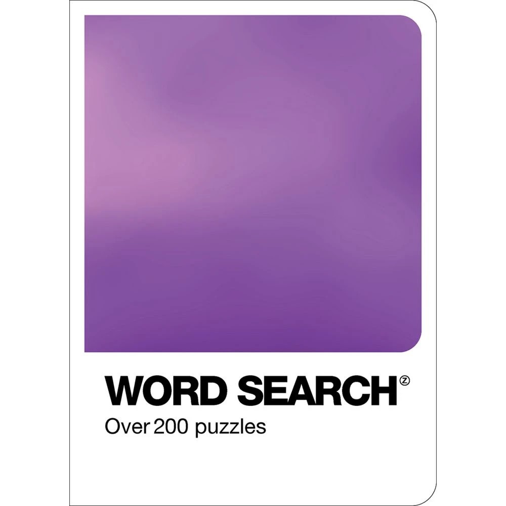 1 Large Print Word Search Puzzle Book Purple, 1 of 1