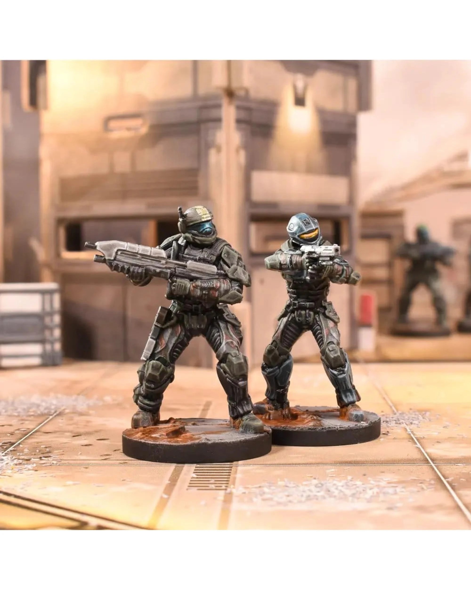 3 Halo Flashpoint Tactical Miniatures Game Buck and Dare, 3 of 3