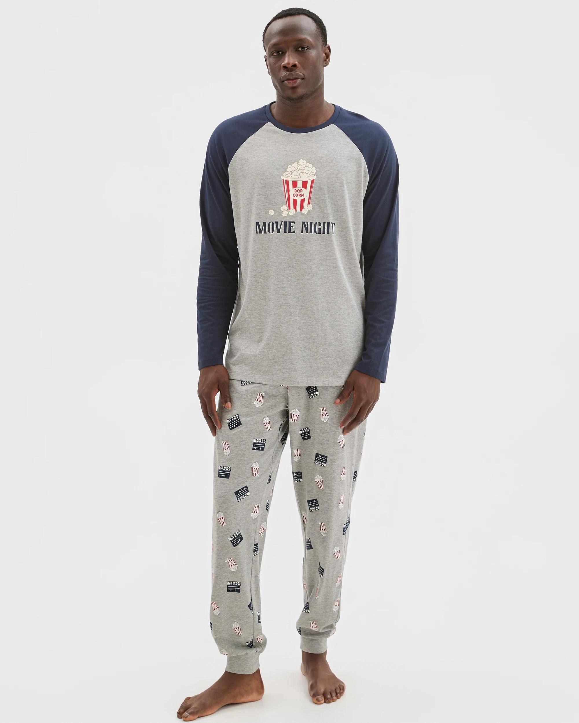 1 Target Man Australian Cotton Blend Jersey Jogger Pants MOVIE NIGHT, 1 of 5