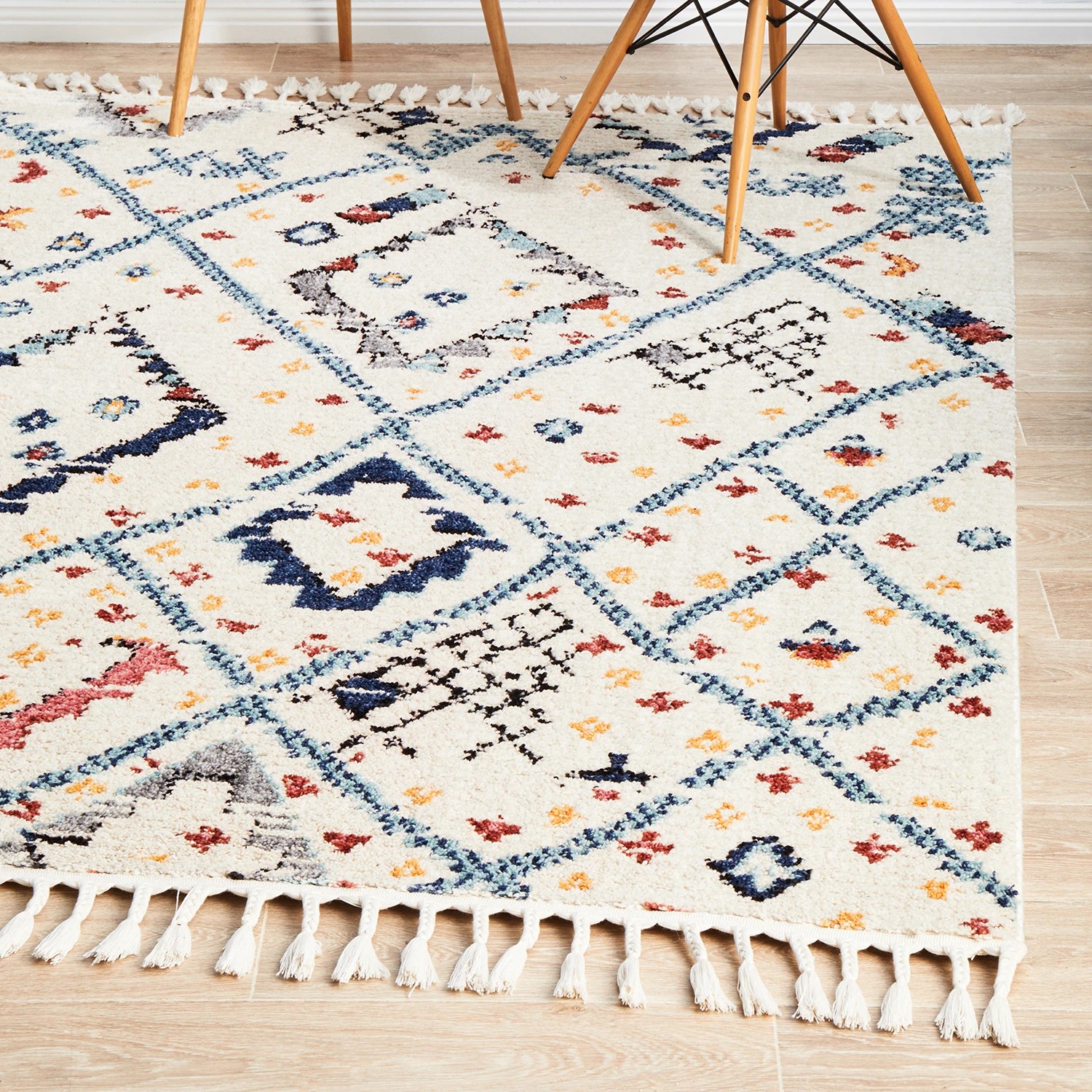 4 Common Ground Rugs Medina 111 340x240cm - Extra Large Power Loomed Pet Friendly Floor Rug - Natural, 4 of 9