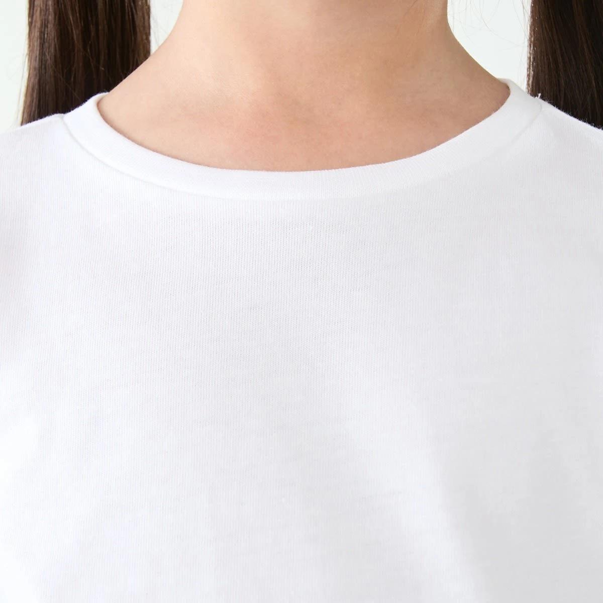 4 Long Sleeve Plain T-shirt White, 4 of 8