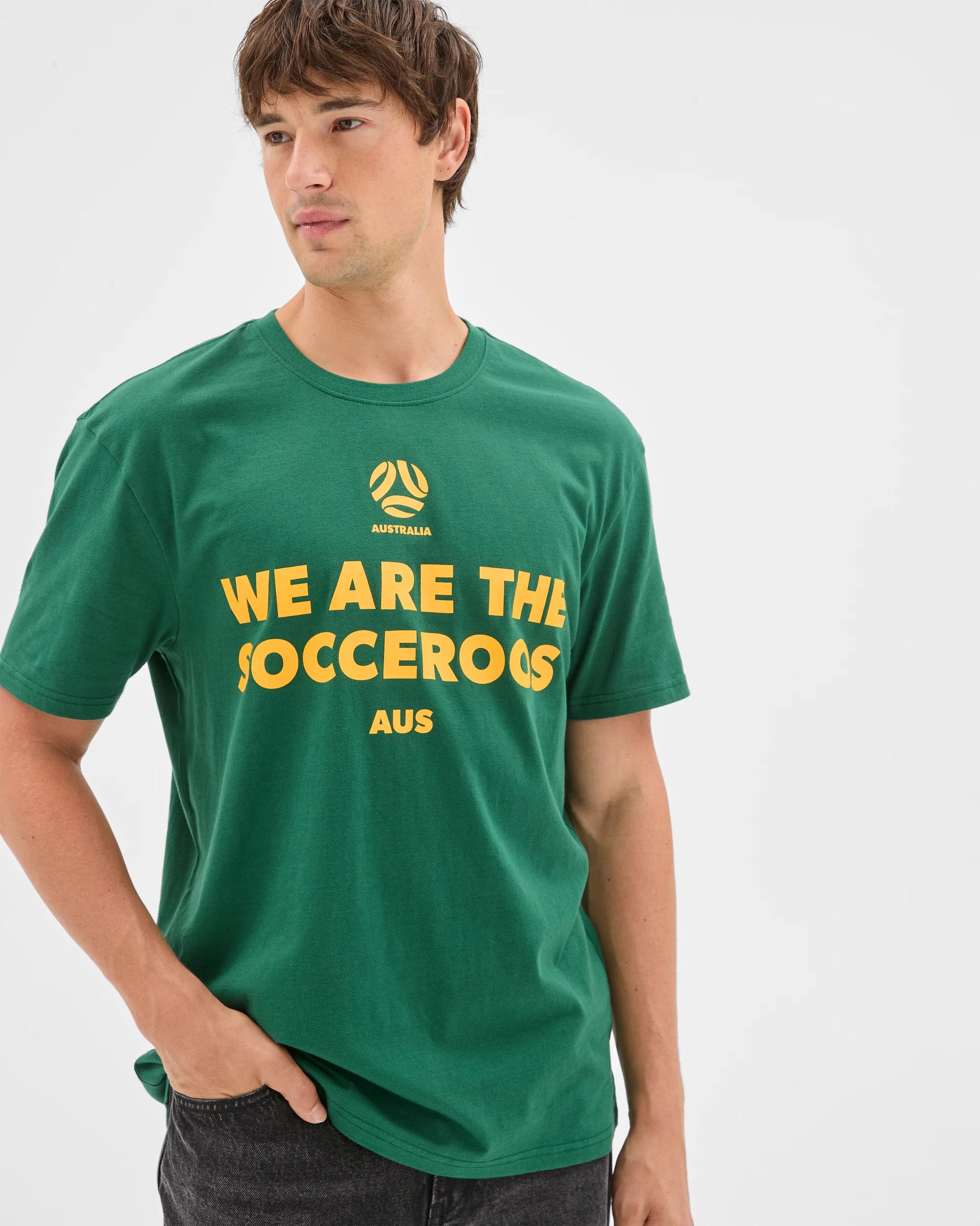 6 Socceroos Short Sleeve T-Shirt GREEN, 6 of 6