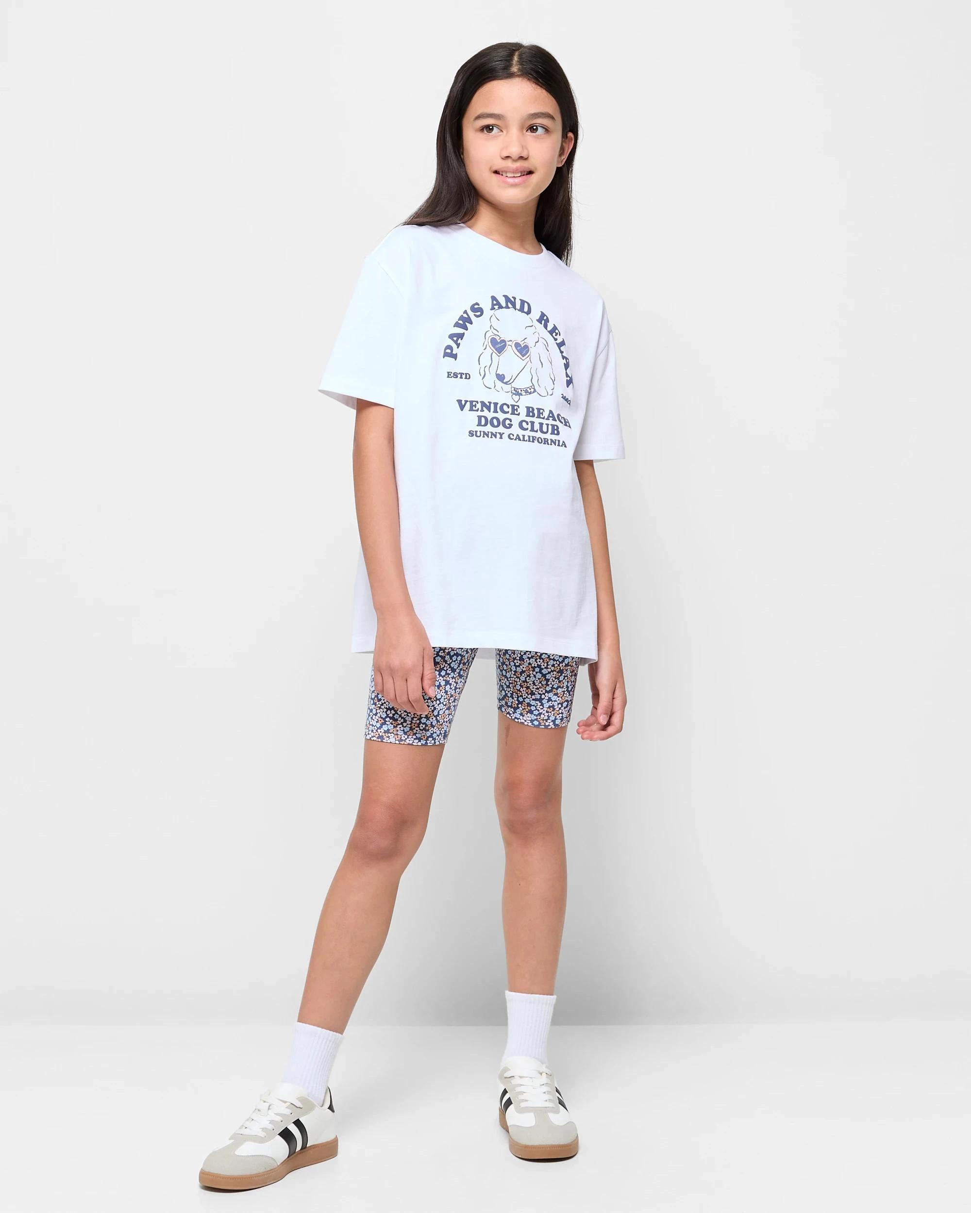 2 Target Australian Cotton T-shirt and Short 2 Piece Set PUPPY DITSY, 2 of 5