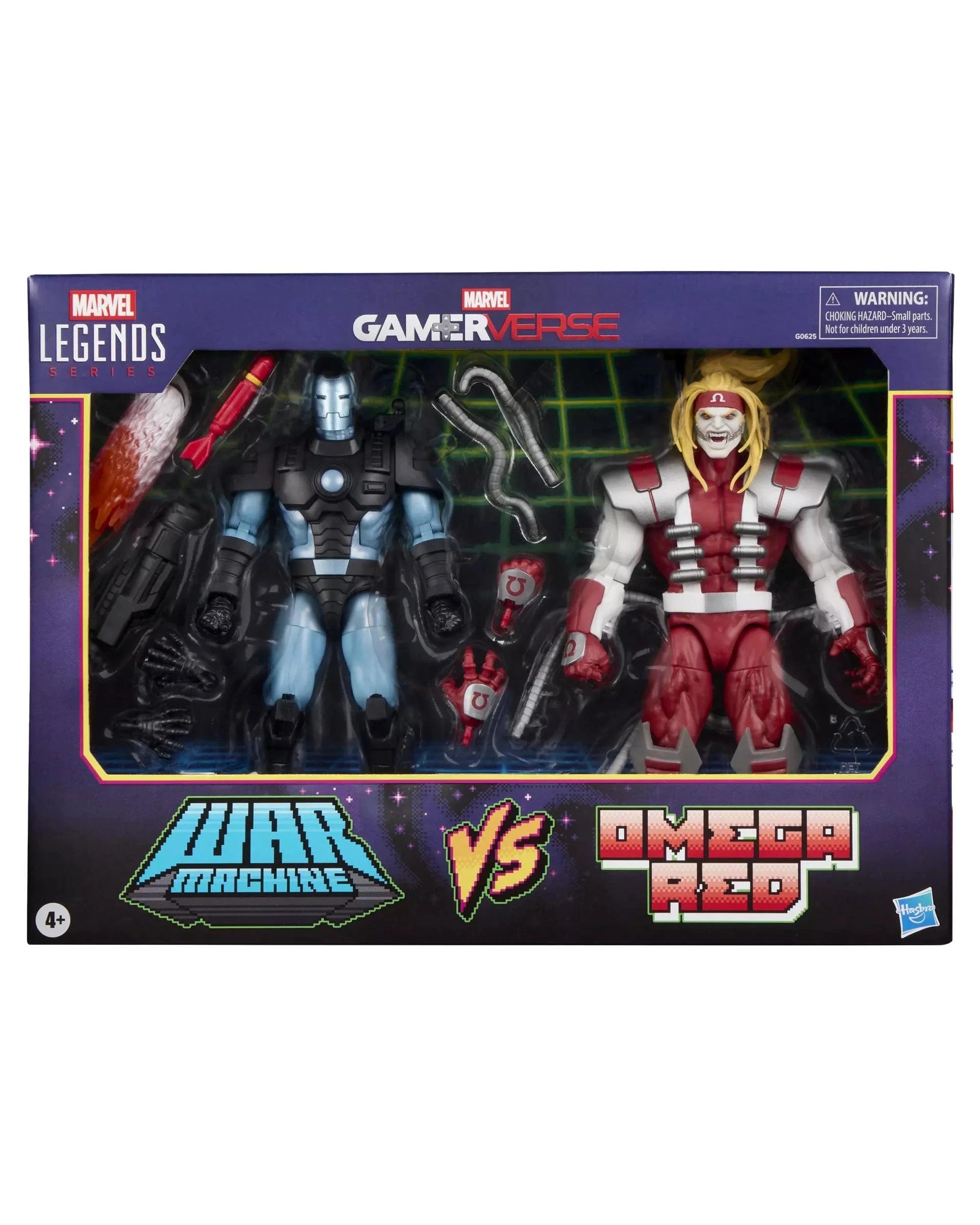1 Hasbro Marvel Legends Series Gamerverse War Machine vs Omega Red Action Figure 2 Pack, 1 of 8