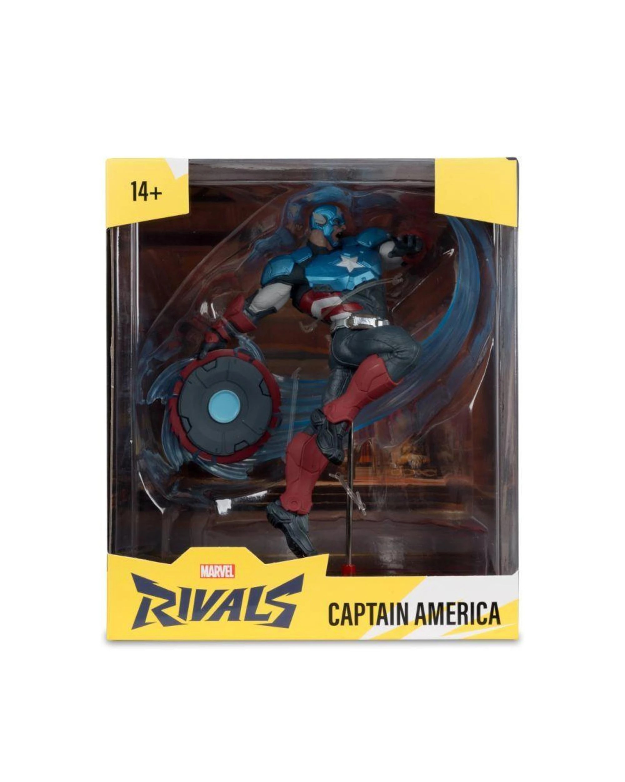 1 McFarlane Marvel Rivals Captain America 1:10th Scale Figure, 1 of 9