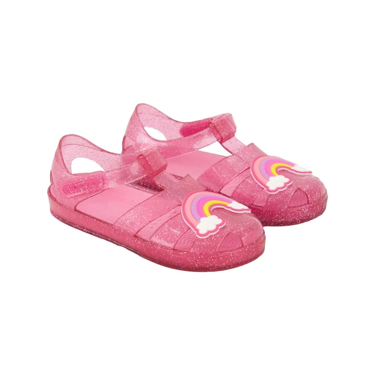 2 Junior Jelly Sandals Sach Pink, 2 of 4