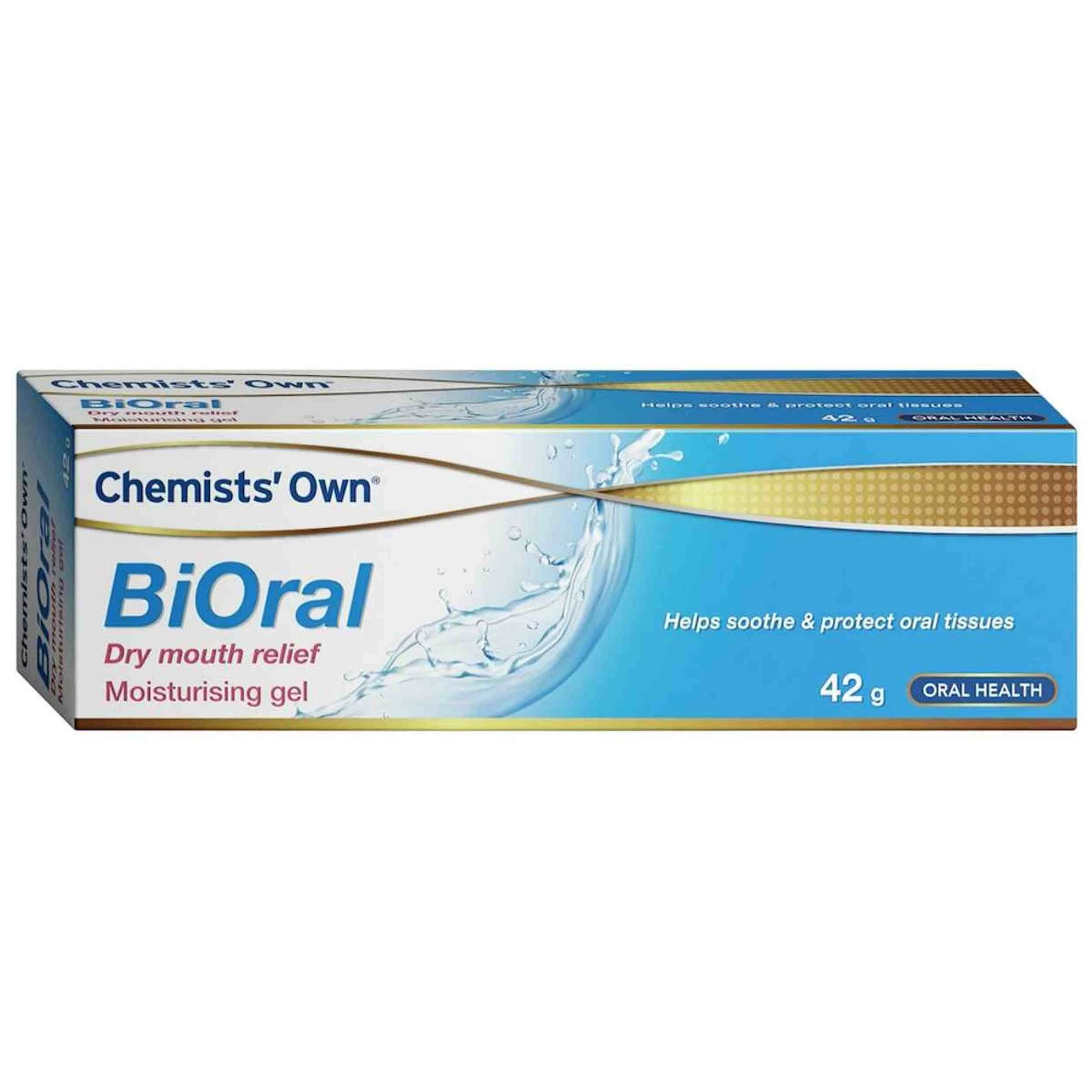 1 Chemists' Own BiOral Dry Mouth Relief Moisturising Gel 42g, 1 of 2