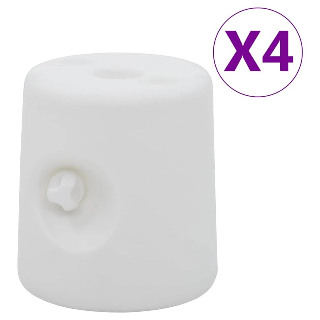 1 vidaXL Canopy weight Durable - White, 1 of 9