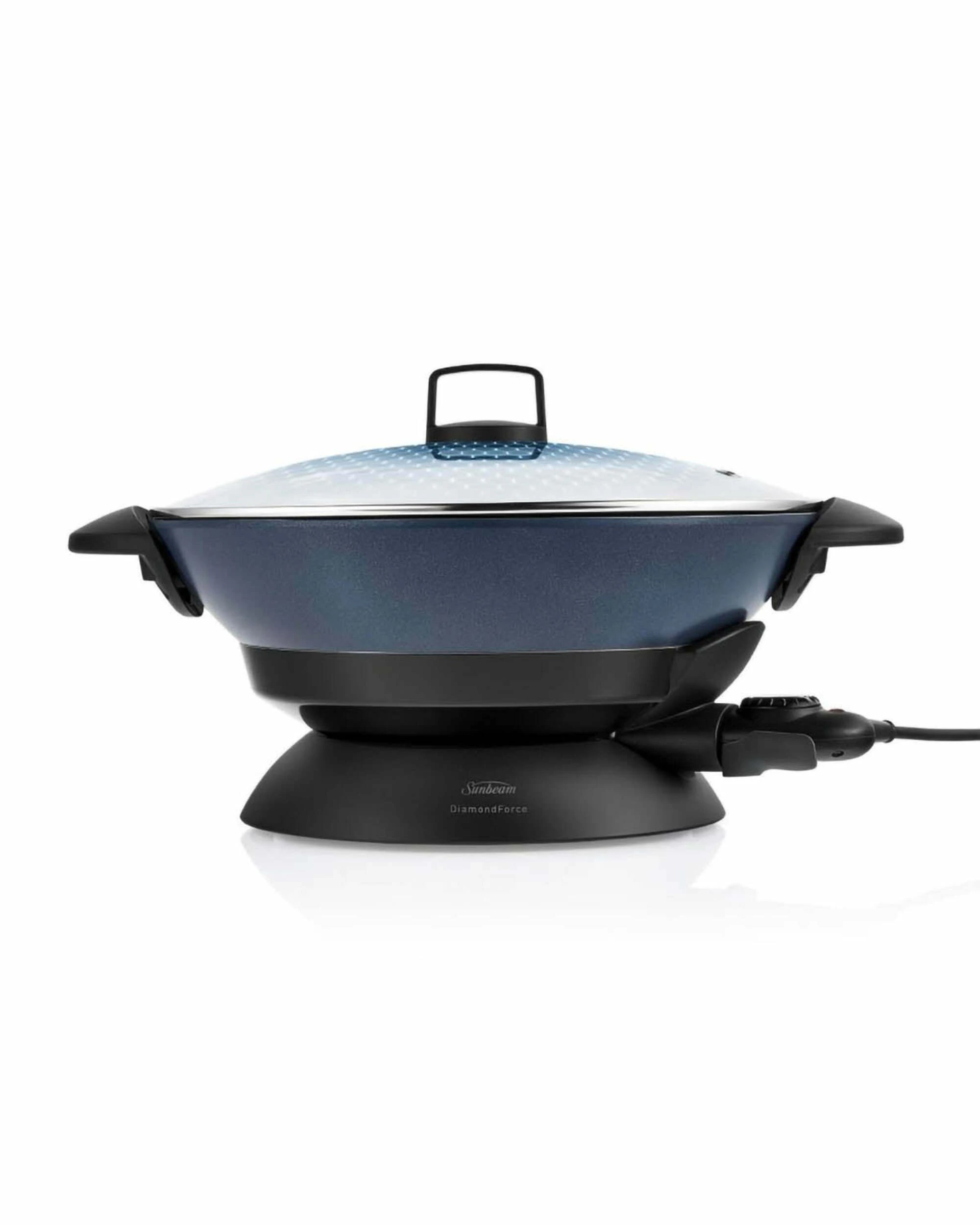 1 Sunbeam DiamondForce 7.5L Wok - BLACK, 1 of 1