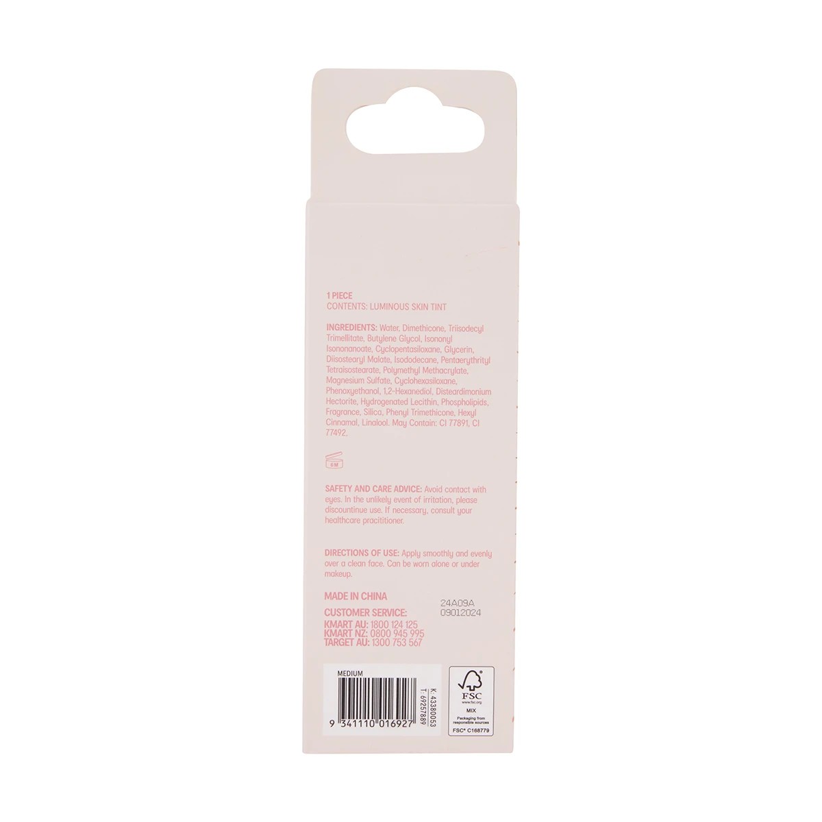 6 OXX Cosmetics Sparkling Rose Luminous Skin Tint - Medium, 6 of 6
