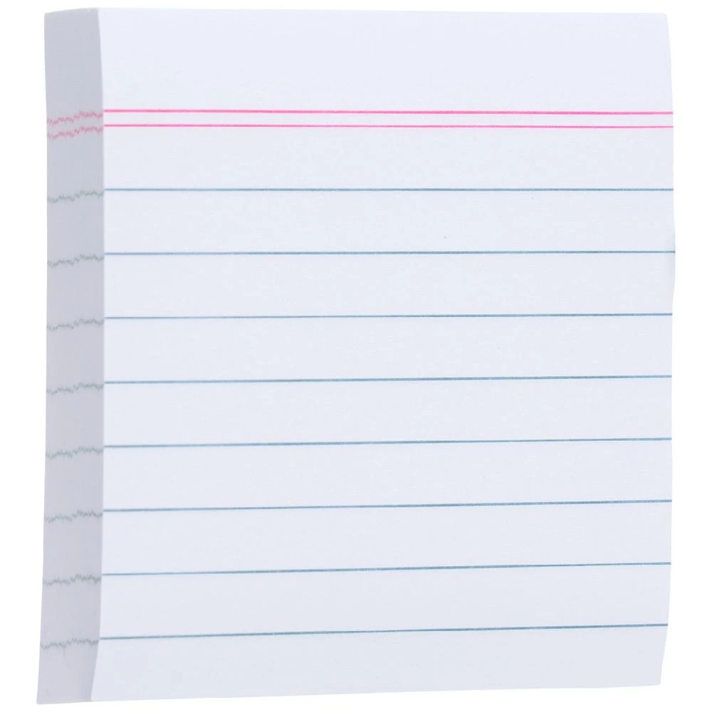 3 J.Burrows Fully Adhesive Notes 76x76mm White, 3 of 3