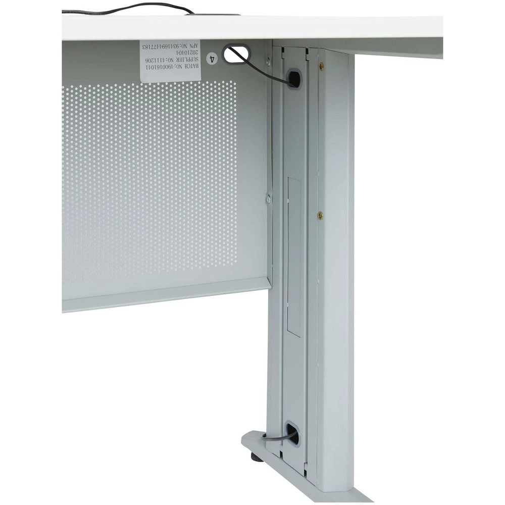 4 Matrix Office Desk 1500mm White Desks, Tables and Workstations, 4 of 8