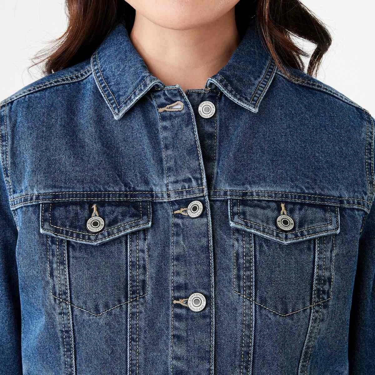 6 Denim Jacket Dark Wash, 6 of 7