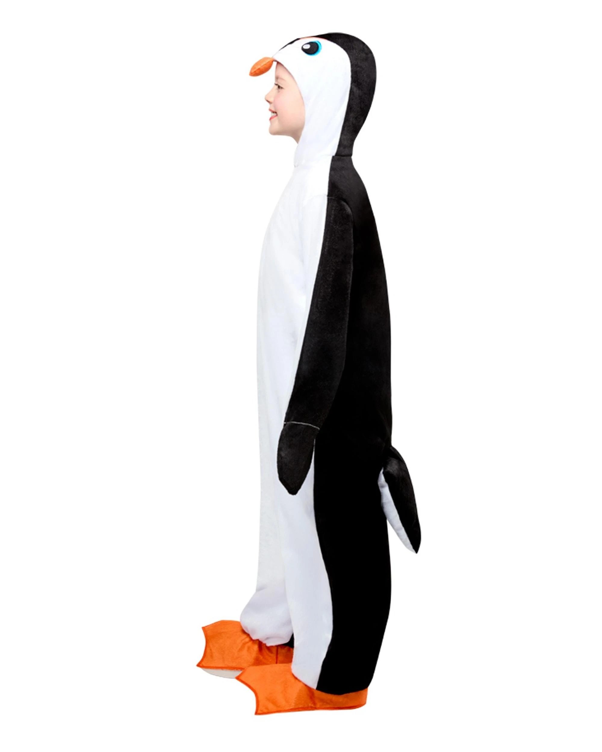 3 Penguin Plush Onesie Costume Size Child L-XL, 3 of 5