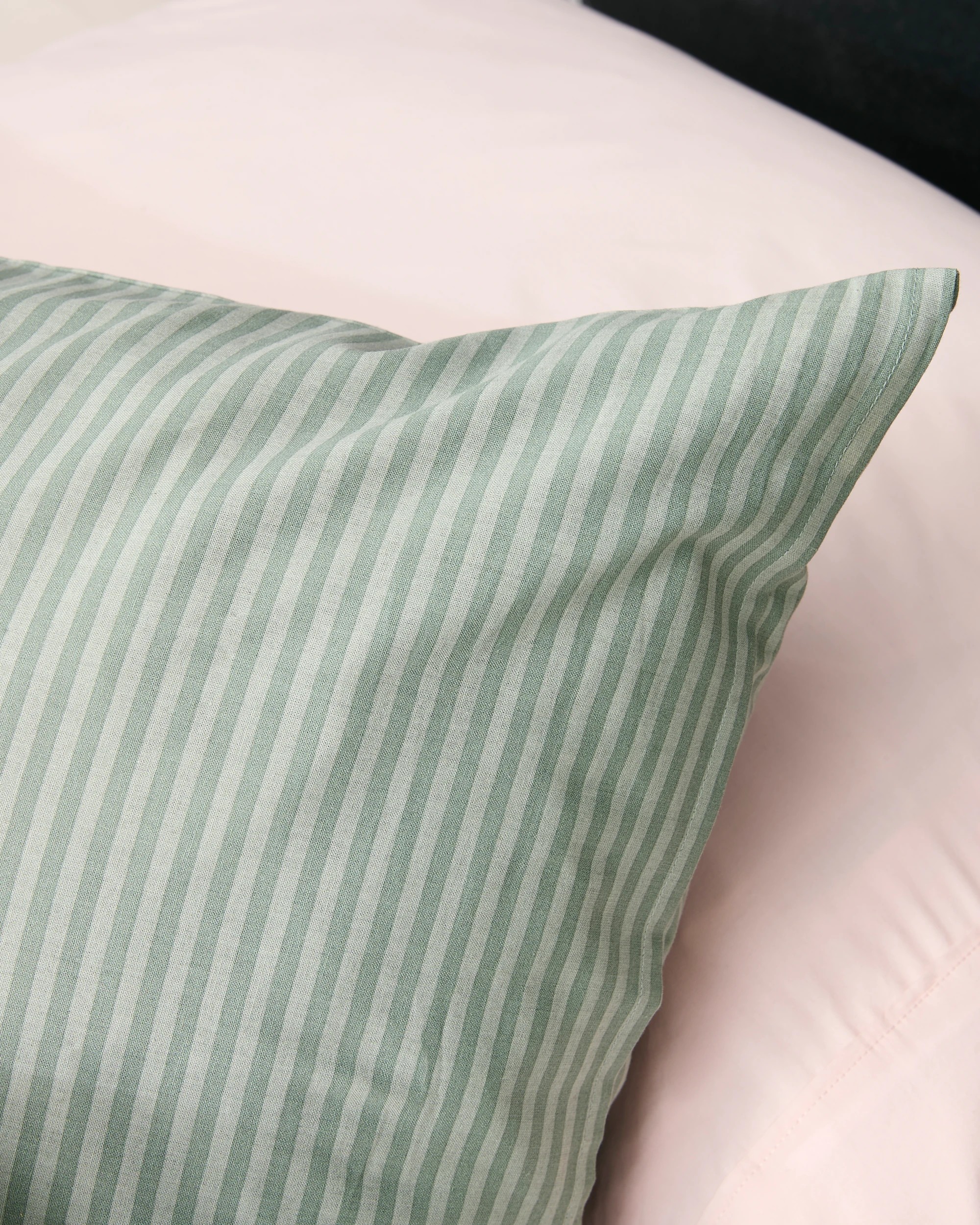 2 Target Cooper Stripe Australian Cotton Kids Quilt Cover Set - Single Bed - Green, 2 of 4