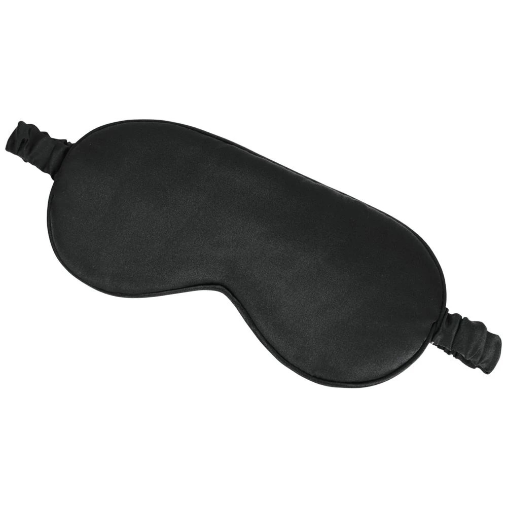 1 J.Burrows Satin Eye Mask Black, 1 of 4