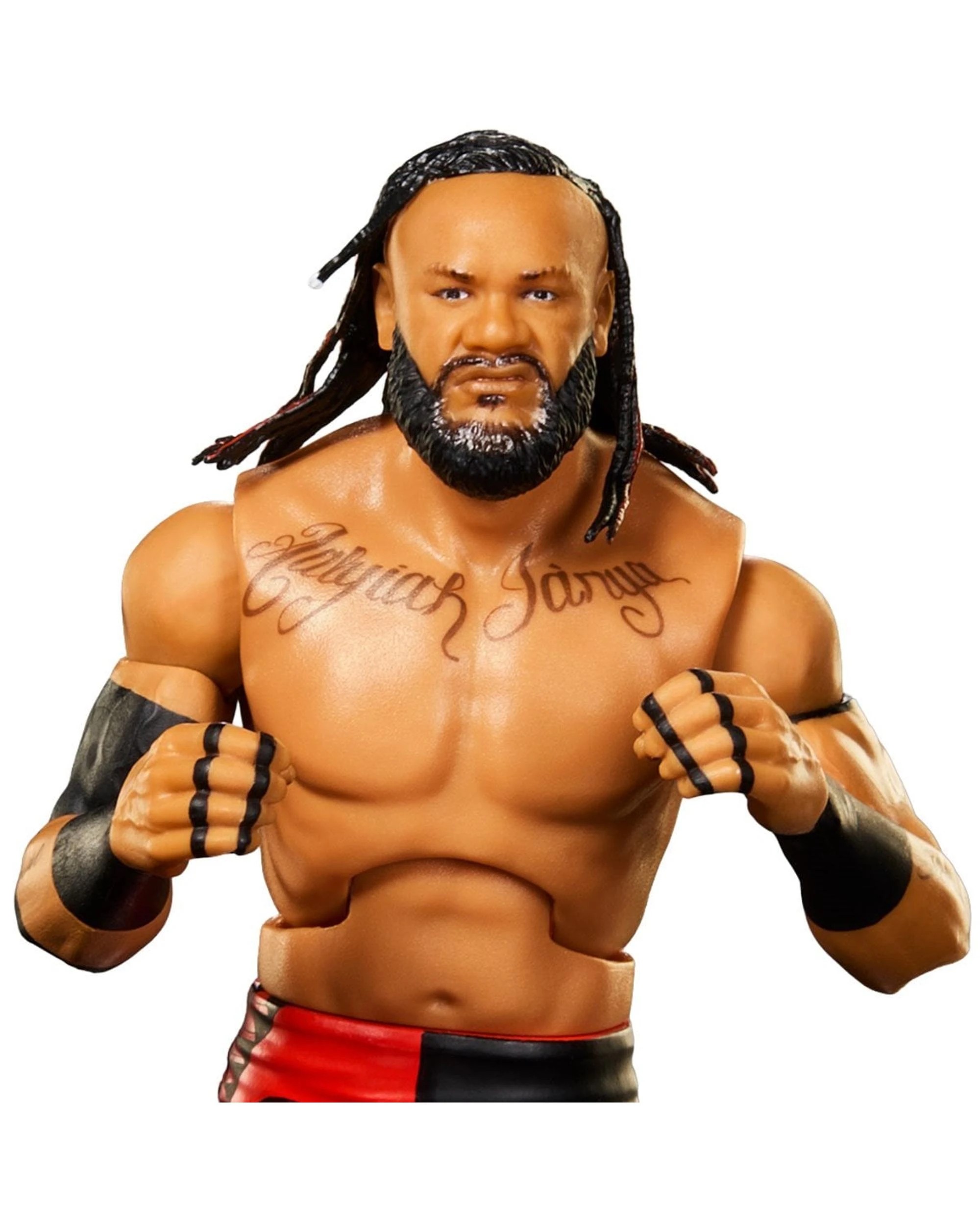 3 WWE Elite Collection Series 125 Jacob Fatu Action Figure, 3 of 8