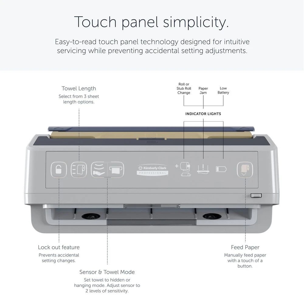 9 Kimberly-Clark ICON Mosaic Automatic Towel Dispenser, 9 of 9