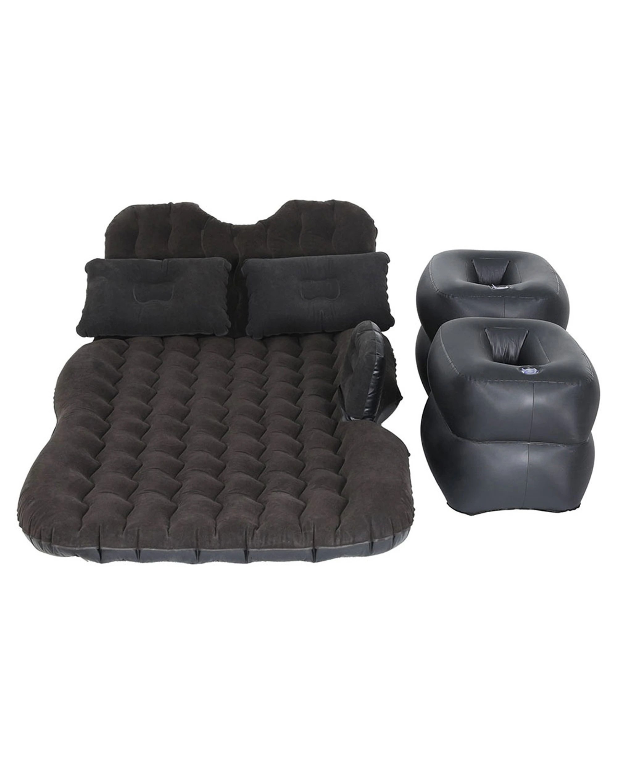 1 Weisshorn Car Mattress Inflatable SUV Back Seat Camping Bed - Single Bed - Charcoal, 1 of 7