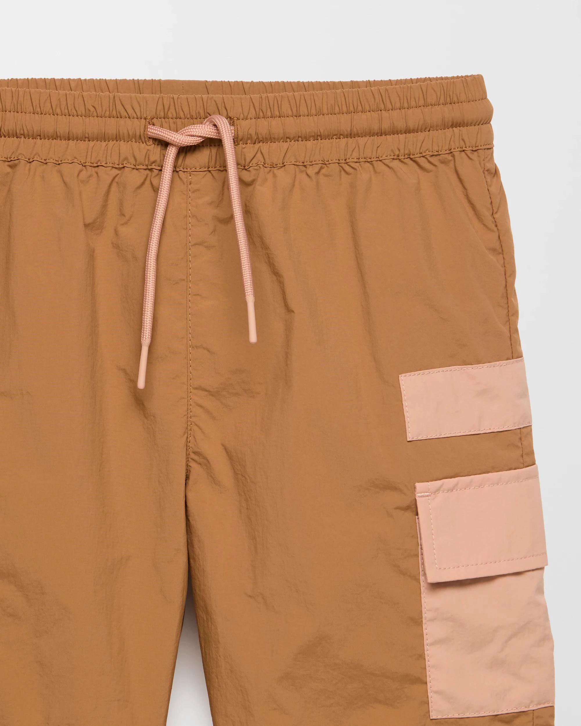 6 Target Recycled Nylon Cargo Shorts BROWN, 6 of 7