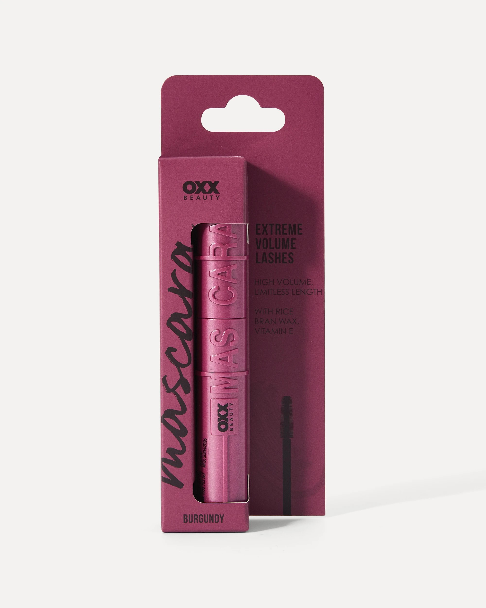 5 OXX Beauty Extreme Volume Lashes Mascara - Burgundy, 5 of 6