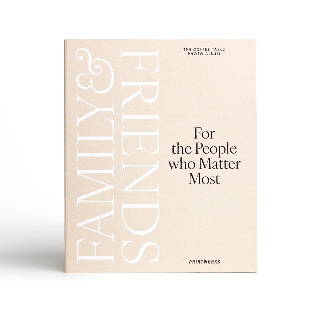 1 Printworks Photo Album-Family and Friends - Beige, 1 of 5