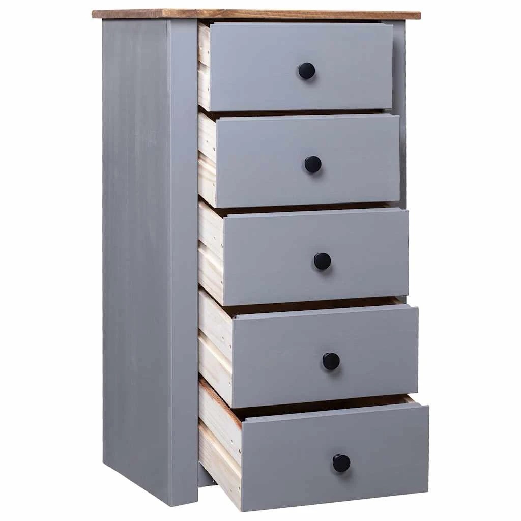 2 vidaXL sideboard, sideboards Ample Storage - Grey, 2 of 10