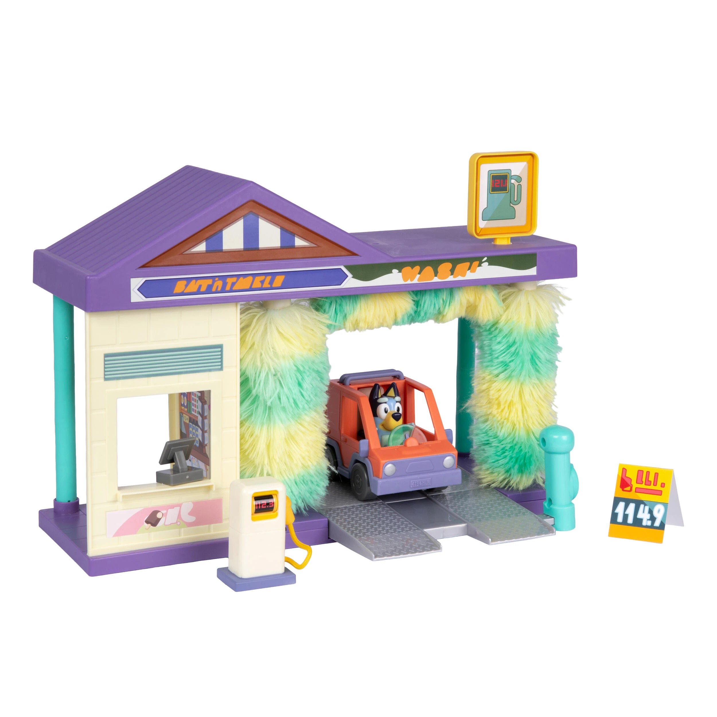 6 Bluey Car Wash Playset, 6 of 8