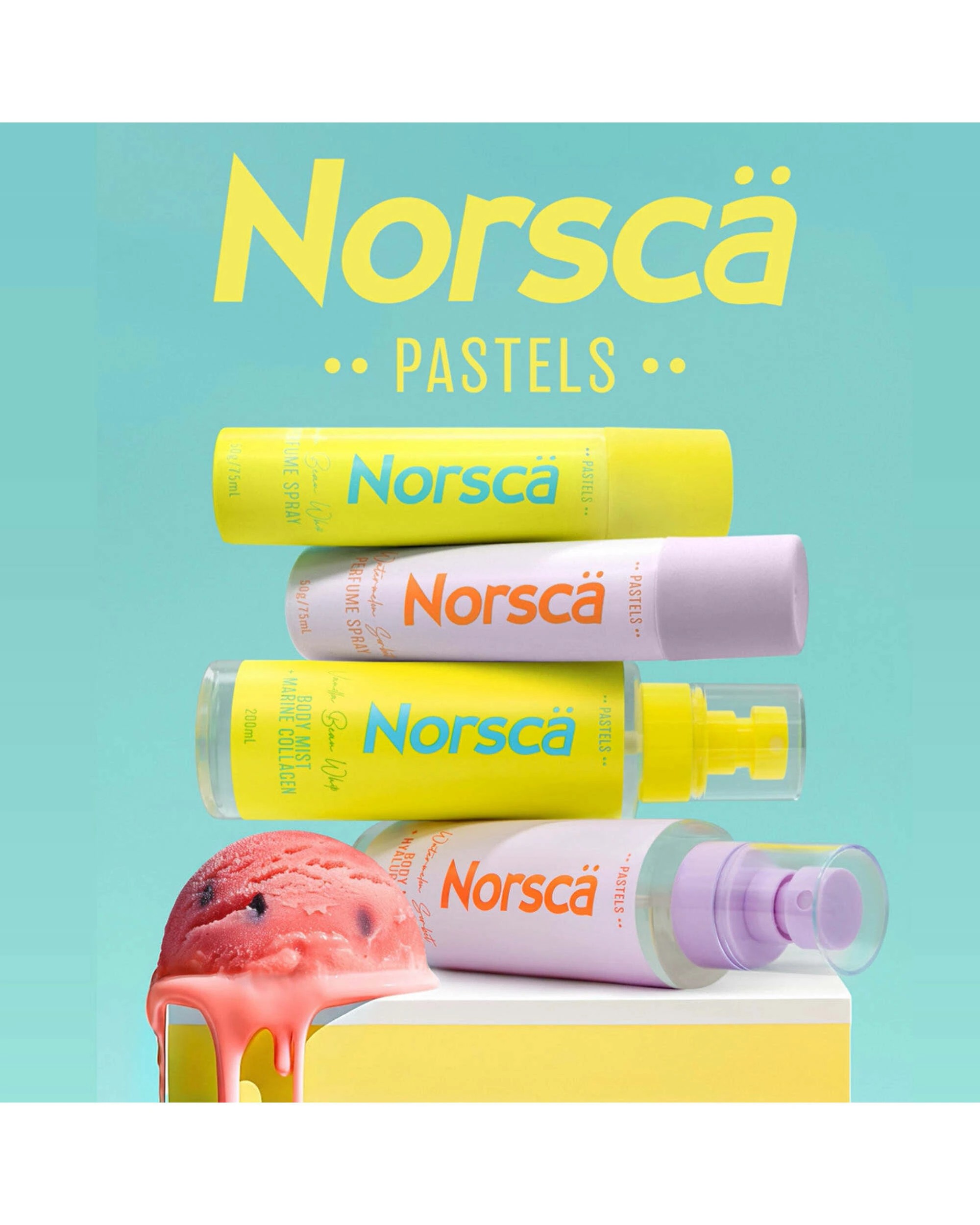 2 Norsca Pastels Perfume Spray Vanilla Bean Whip 50g, 2 of 4