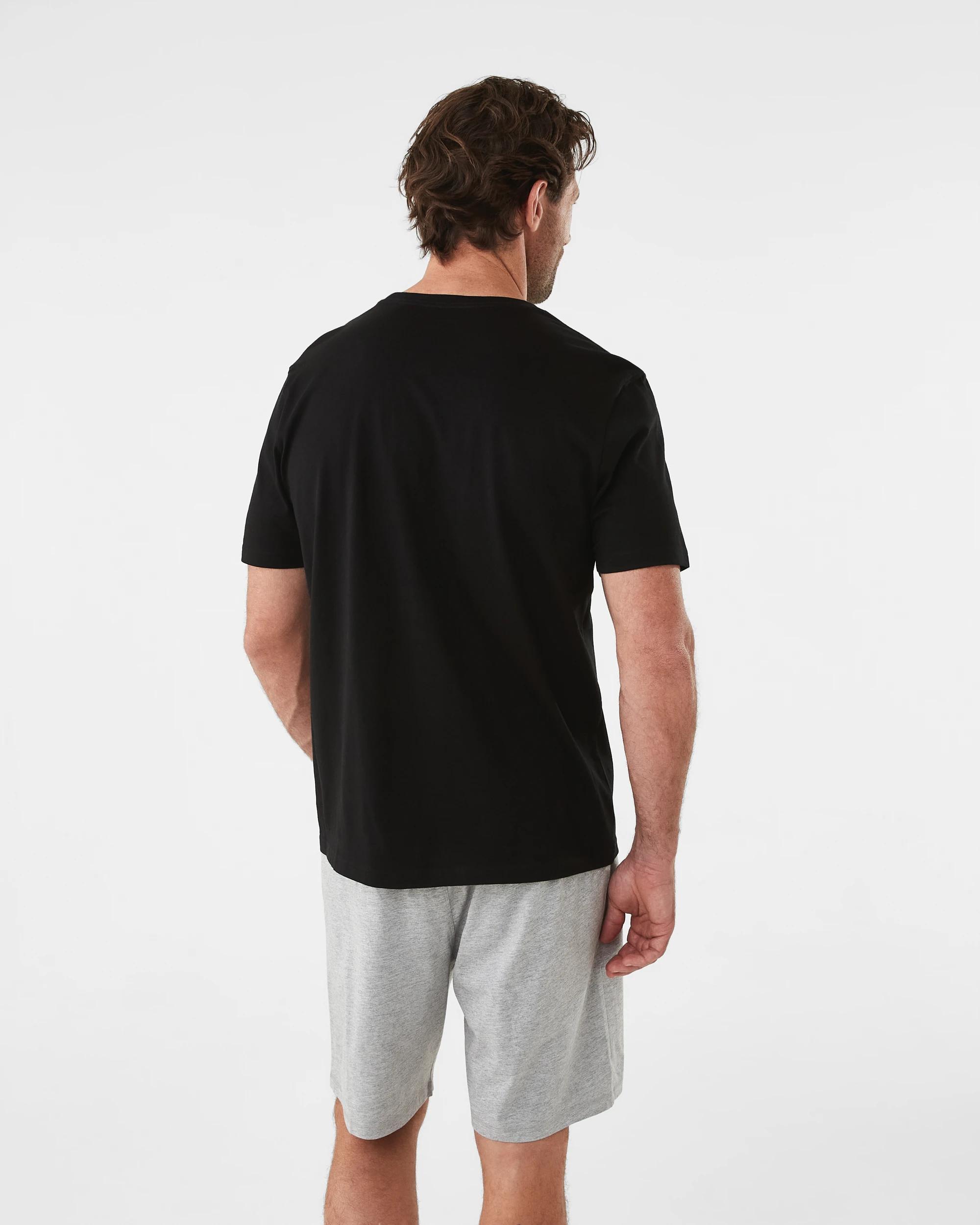 3 Short Sleeve Knit Top and Shorts Pyjama Set Notdisturb, 3 of 8