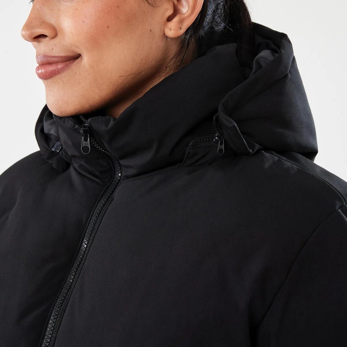 8 Active Womens Core Puffer Jacket Black, 8 of 9