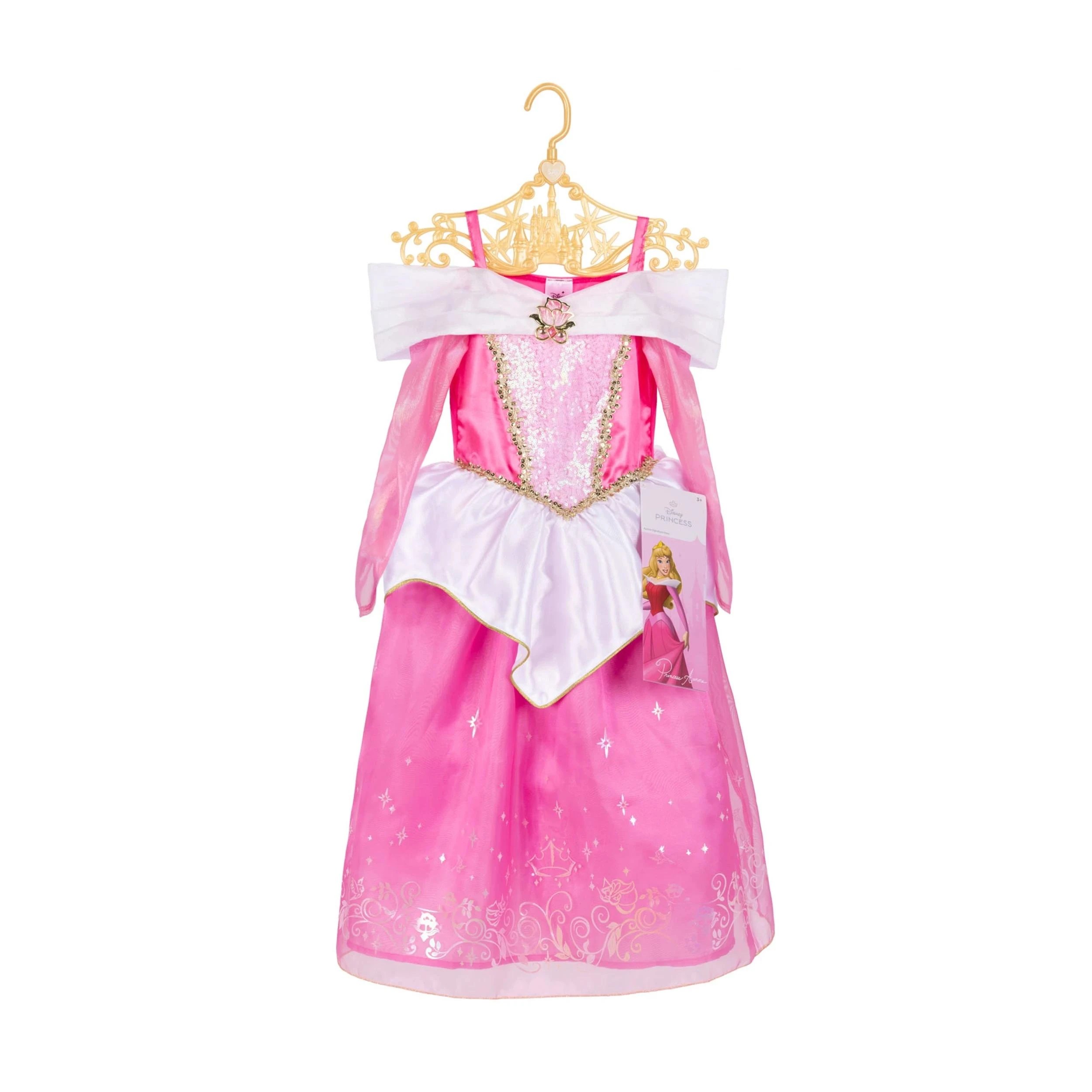 1 Disney Princess Aroura Kids Costume - Ages 7 - 8 - Pink, 1 of 3