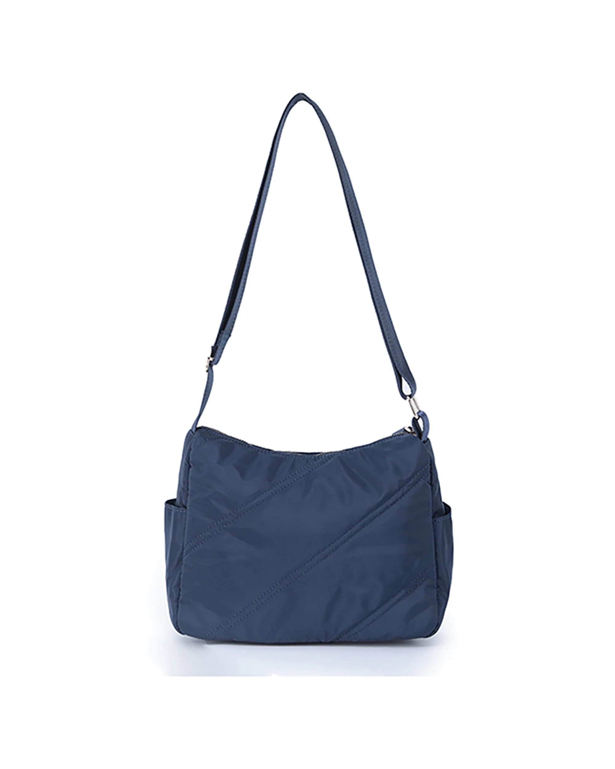 2 Tosca Vegan Shoulder Minimalist Crossbody Handbag - Blue, 2 of 3
