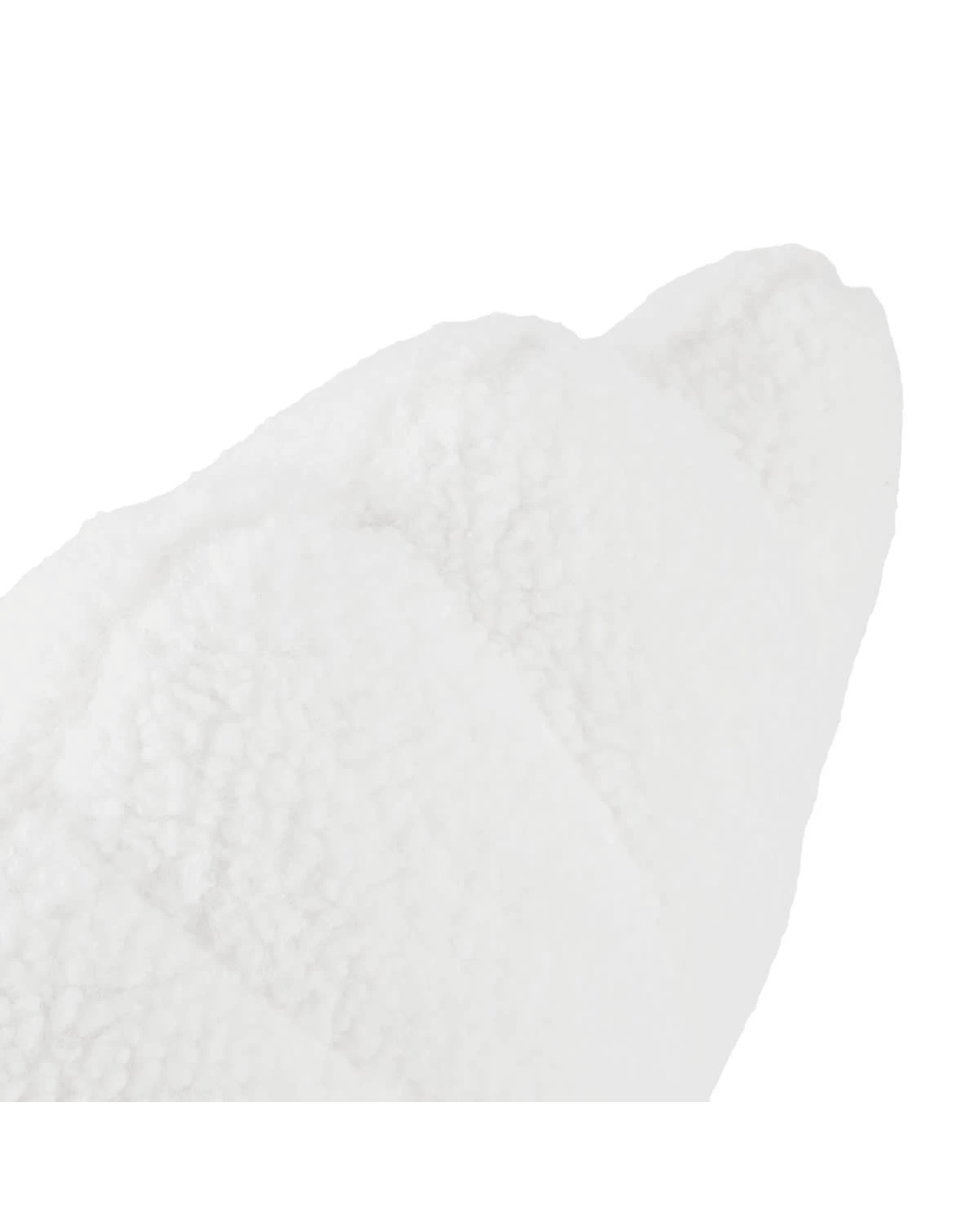 4 Shell Boucle Cushion - White, 4 of 4