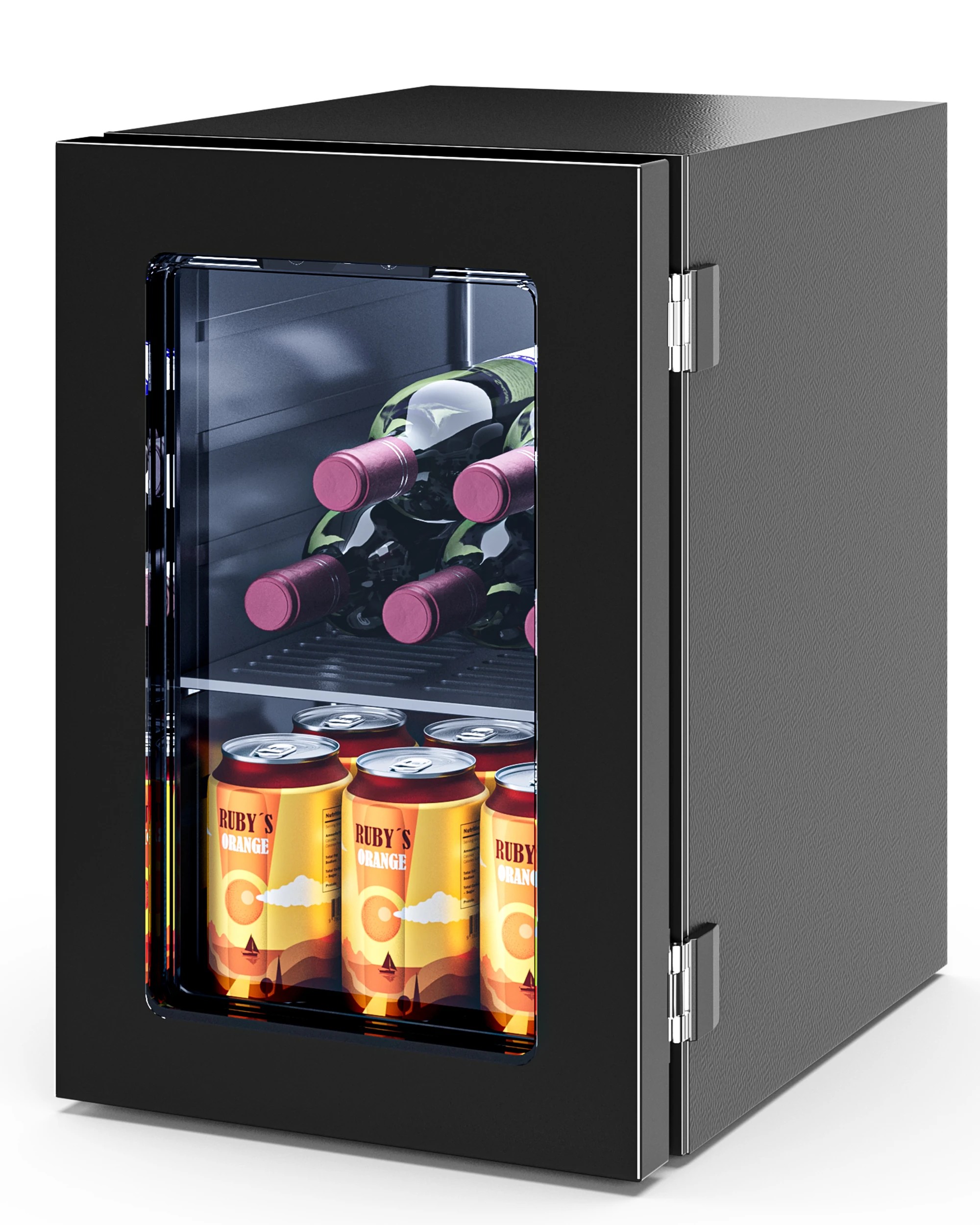 Advwin 20L Mini Bar Fridge, Portable Compact Refrigerator Cooler with ...