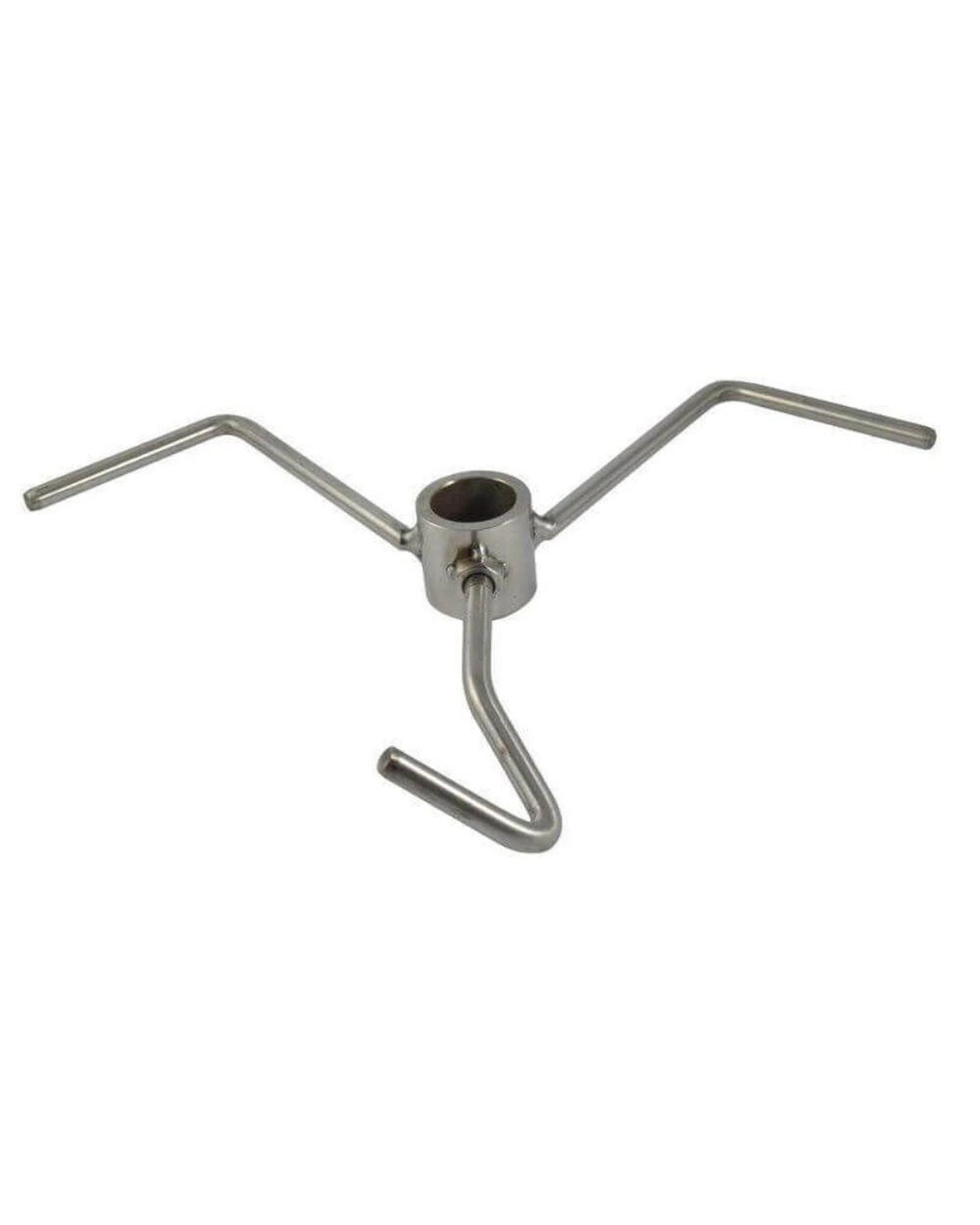 3 Flaming Coals Spit Roast Collar Leg Brace - Stainless Steel - 22mm round x 2, 3 of 10