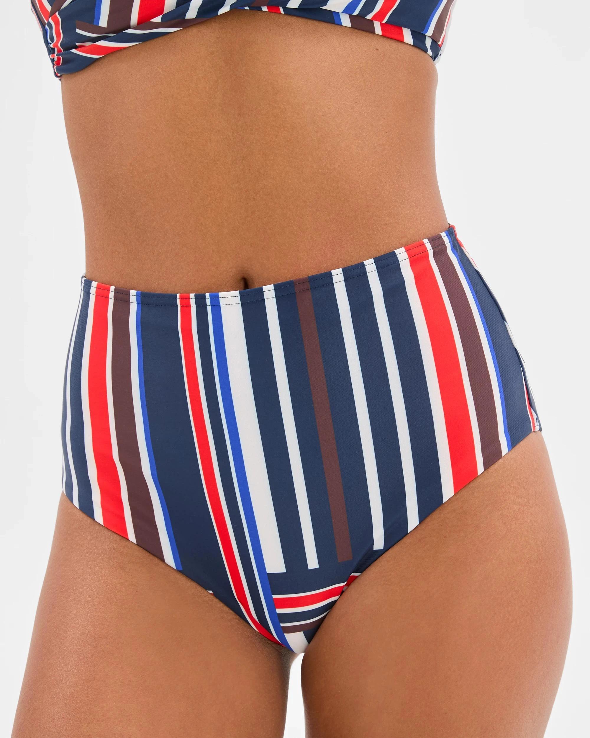 2 Target Resort High Waisted Smooth Bikini Bottoms - Shape Your Body SUMMER ABSTRACT, 2 of 10