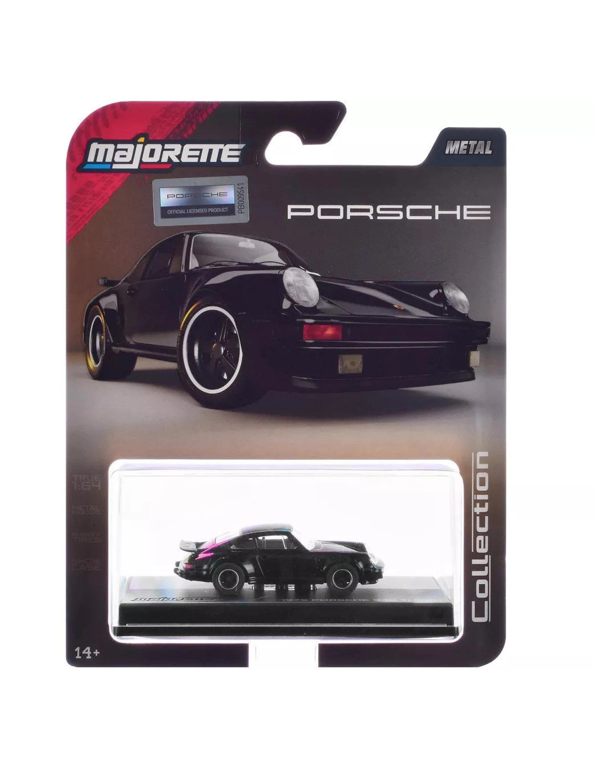 2 Majorette Collection Series 1975 Porsche 930 Turbo Diecast Vehicle - Black, 2 of 6
