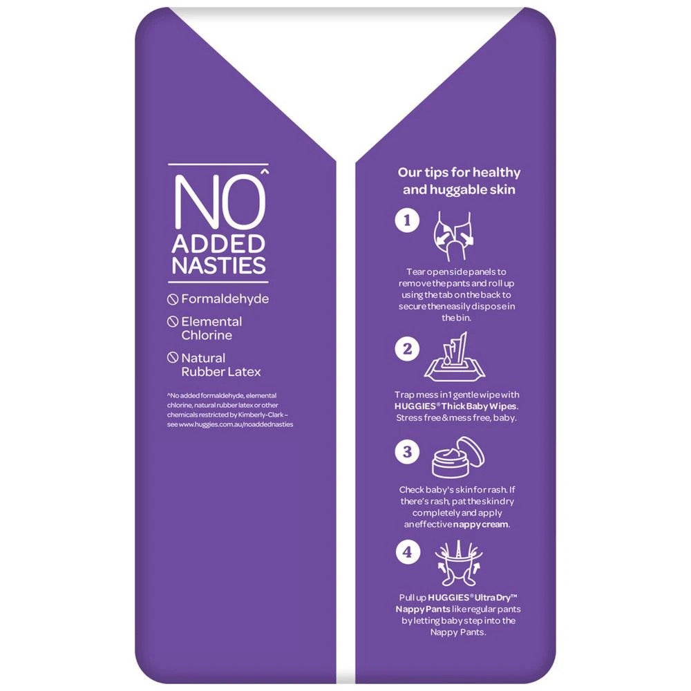 4 Huggies Nappy Pants Walker Boy 26 Pack, 4 of 10