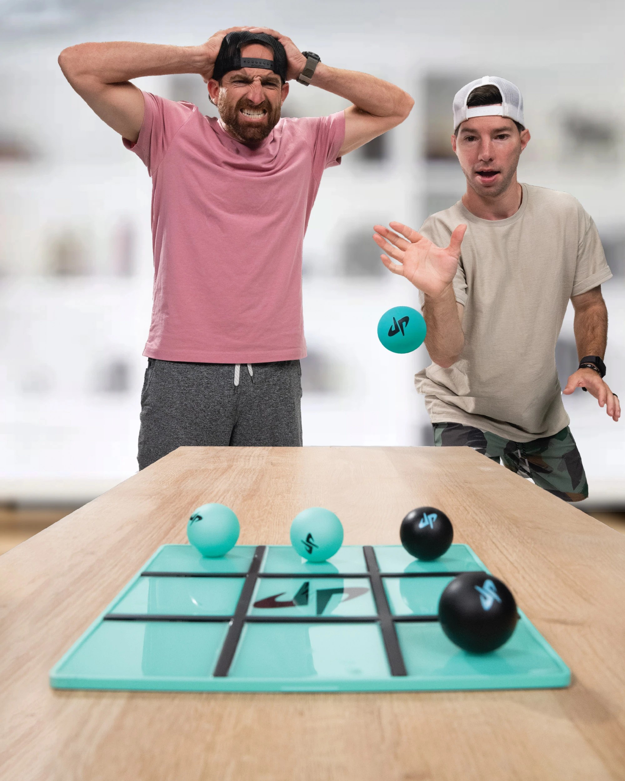 2 Global Shop Direct Dude Perfect Sticky Tic-Tac-Toe Level up Game Nights with the Ultimate Dude Perfect Gaming Experience, 2 of 7