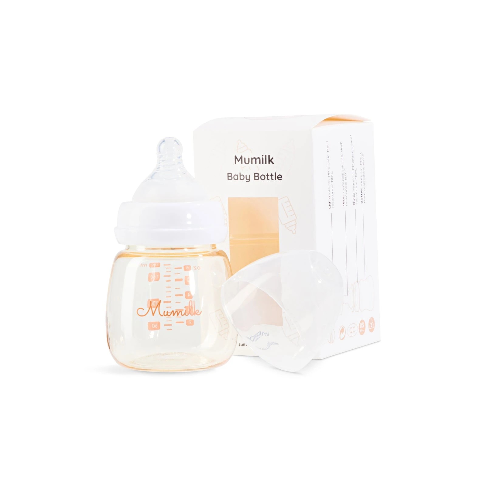 2 Mumilk PPSU 180ml Baby Milk Bottle, 2 of 3