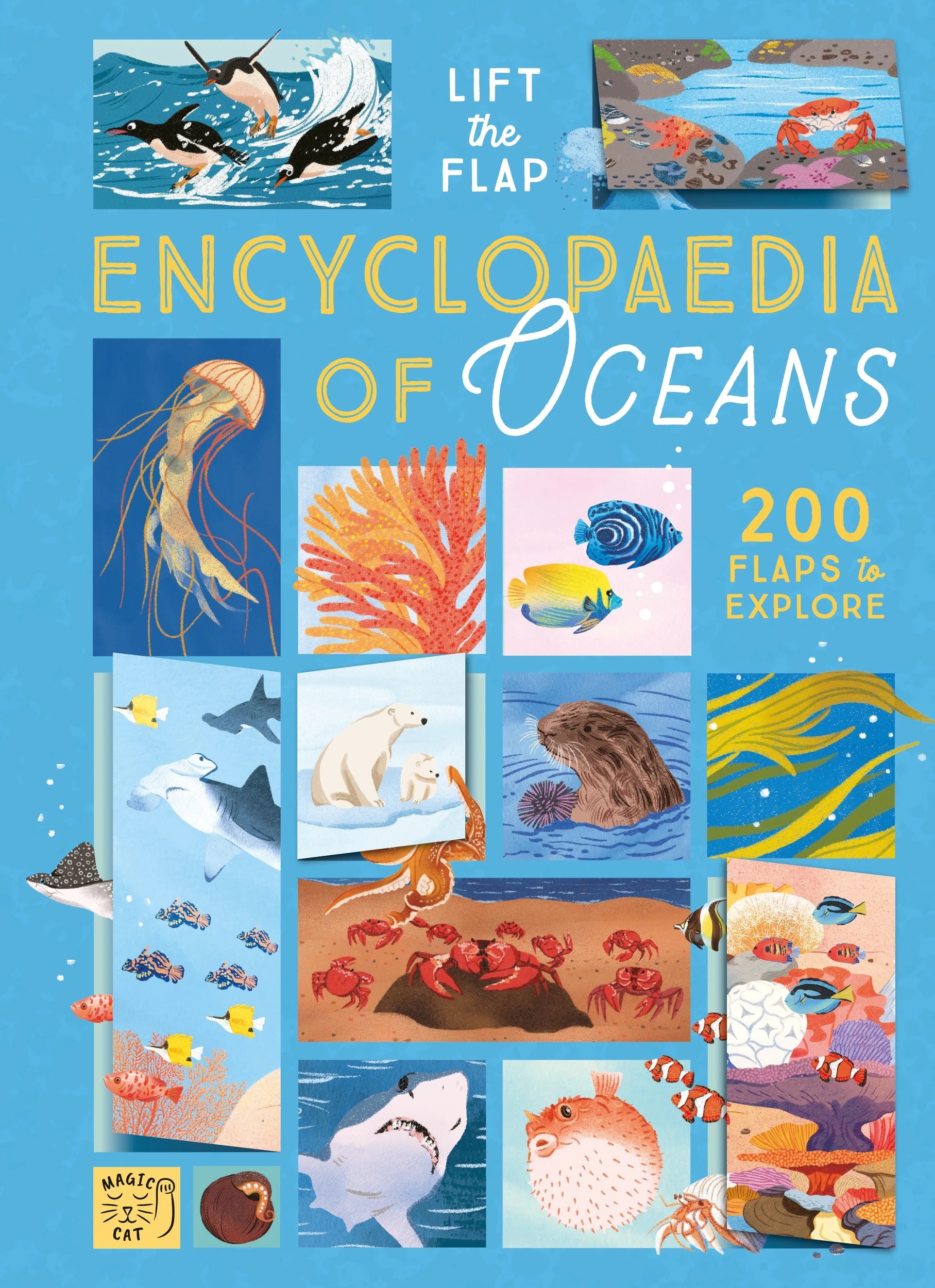 1 Lift-the-Flap Encyclopaedia of Oceans: 200 Flaps to Explore - Book, 1 of 9