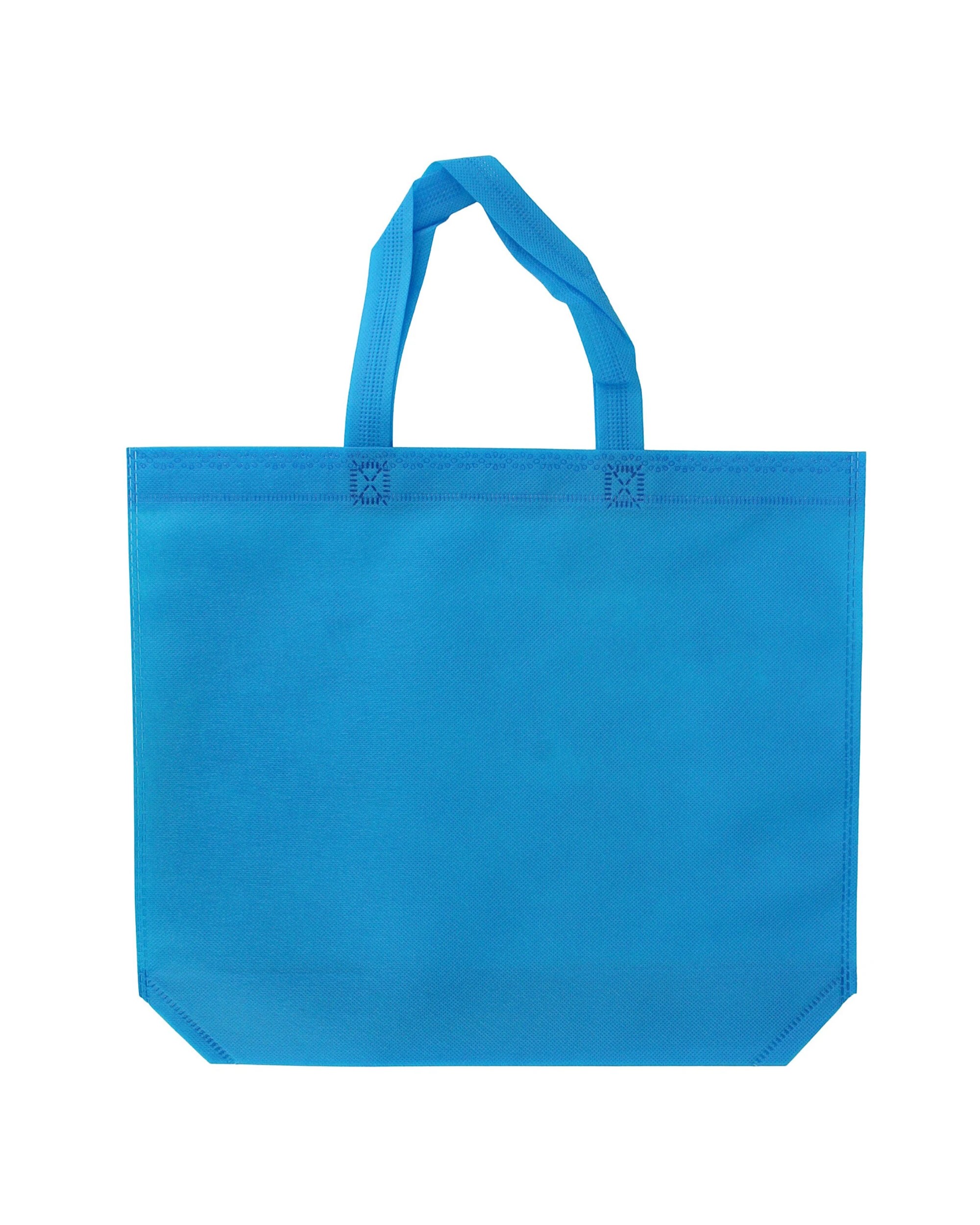 1 Partyrama Tote Bags Medium Pack of 12 - Blue, 1 of 3